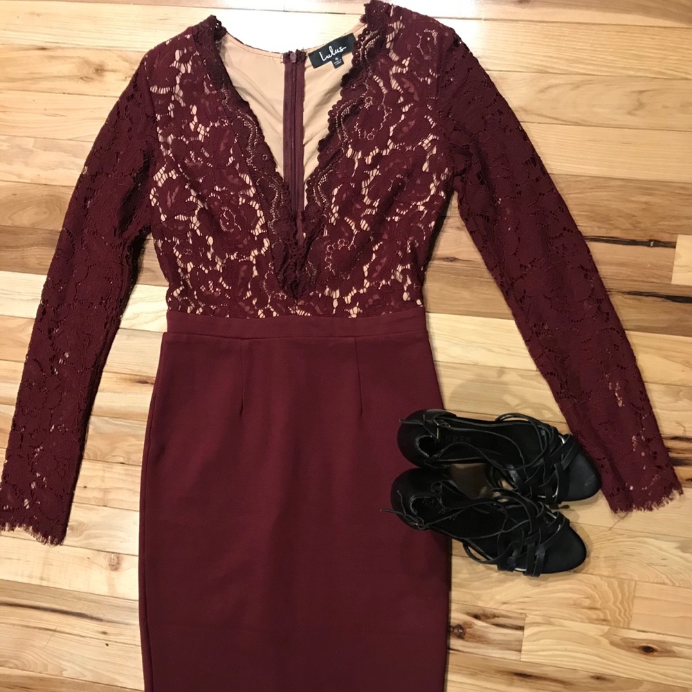 Lulus Swooner or later dress